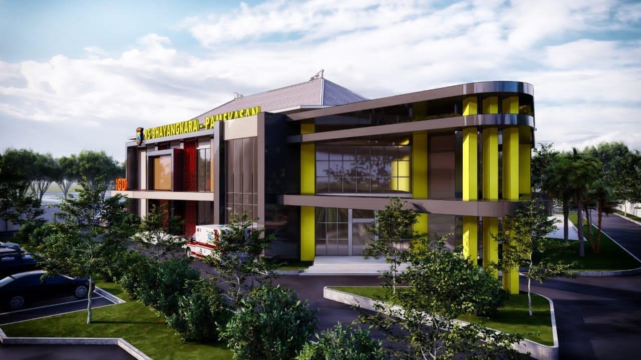 Gedung Fasilitas Rumah Sakit Bhayangkara Pamekasan